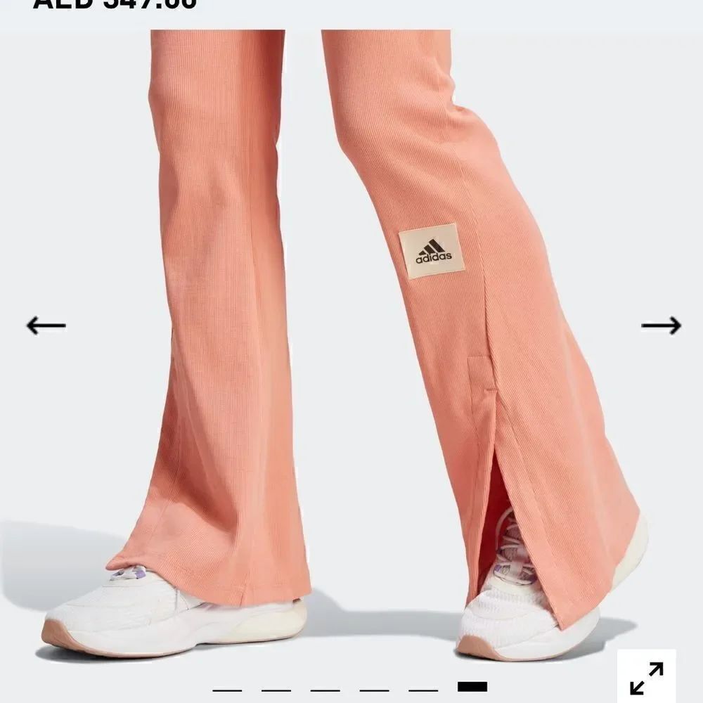 Lounge Ribbed Flared Pants - Picture 5 of 10
